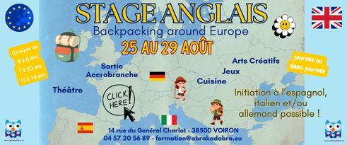 Stage Europe Août